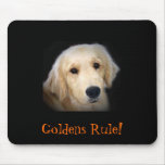 Golden Retriever, Goldens Rule! Mouse Mat