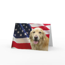 Golden Retriever Greeting Card