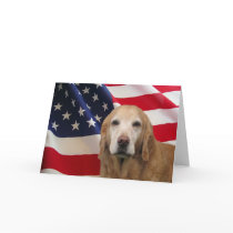 Golden Retriever Greeting Card