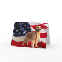 Golden Retriever Greeting Card
