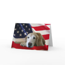 Golden Retriever Greeting Card