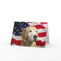 Golden Retriever Greeting Card