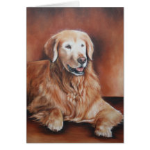 Golden Retriever Greeting Card