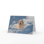 Golden Retriever Have A Heavenly Birthday Card