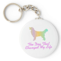 Golden Retriever Key Chain