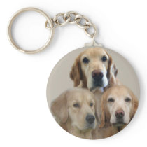 Golden Retriever Keychain