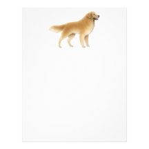 Golden Retriever Letterhead