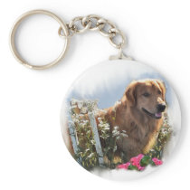 Golden Retriever Lovers Gifts Key Chains