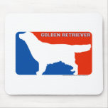 Golden Retriever Major League Dog Mousepad