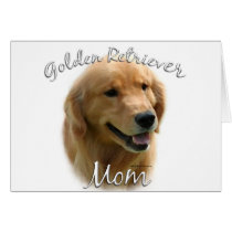 Golden Retriever Mom 2 Card