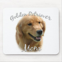 Golden Retriever Mom 2 Mouse Pad