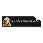 Golden Retriever Mom Bumper Sticker