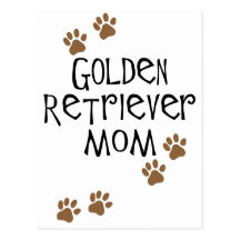 Golden Retriever Mom Post Card