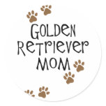 Golden Retriever Mom stickers