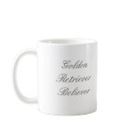 Golden Retriever Mug Snow