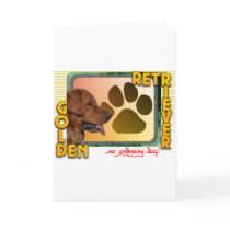 GOLDEN RETRIEVER! NO ORDINARY DOG! CARD
