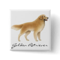 Golden Retriever Pin