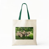 Golden Retriever Puppies Tote Bag