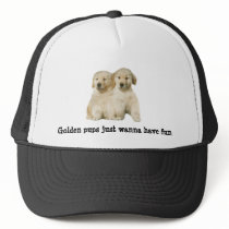 Golden Retriever Puppy Hat