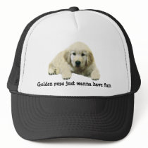 Golden Retriever Puppy Hat