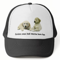 Golden Retriever Puppy Hat