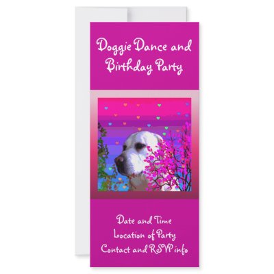 Golden Retriever Customized Rack Card by orsobear