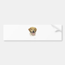 Golden Retriever sig Bumper Stickers