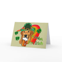 Golden Retriever St. Patrick's Day