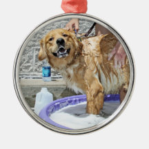 Golden Retriever - That the Spot! Ornaments