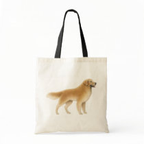 Golden Retriever Tote Bag
