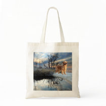 Golden Retriever Tote Bag