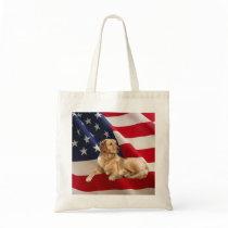 Golden Retriever Tote Bag