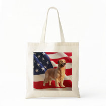 Golden Retriever Tote Bag