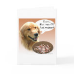 Golden Retriever Turkey Greeting Cards