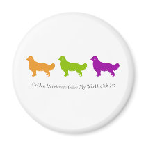 Golden Retrievers Colour My World With Joy