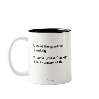 Golden Rule of Accounting Exams Mug by accountingcelebrity