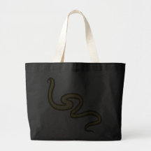Golden Snake Canvas Bags