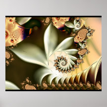 golden spiral print