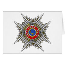 Golden Spur Star (Papal Order) Greeting Card