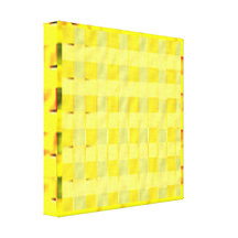 Golden Squares Flows Canvas Prints