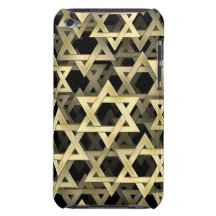 Golden Star Of David iPod Touch Case-Mate Case