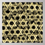 Golden Star Of David Posters