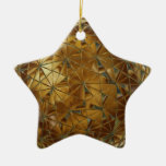 golden star ornament