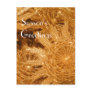 Golden stars postcard