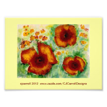 Golden-state-poppy-painting-photo-print