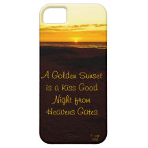 Golden Sunset iPhone 5 Case