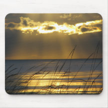 Golden Sunset Mousepads