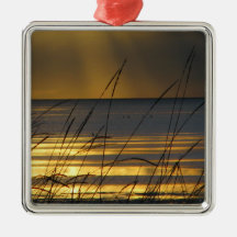 Golden Sunset Ornament