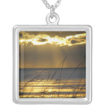 Golden Sunset Pendants