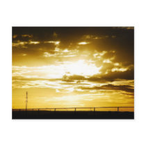 Golden Sunset Post Cards